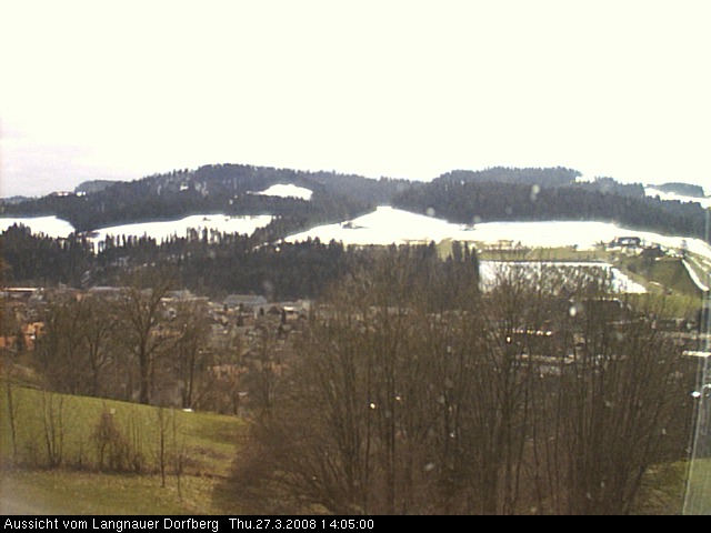 Webcam-Bild: Aussicht vom Dorfberg in Langnau 20080327-140500