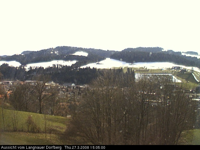 Webcam-Bild: Aussicht vom Dorfberg in Langnau 20080327-150500