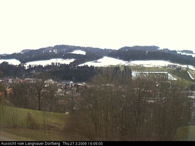 Webcam-Bild: Aussicht vom Dorfberg in Langnau 20080327-160500