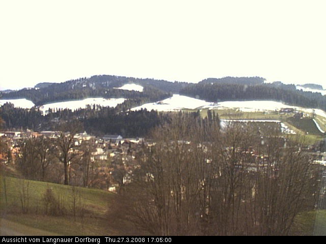 Webcam-Bild: Aussicht vom Dorfberg in Langnau 20080327-170500