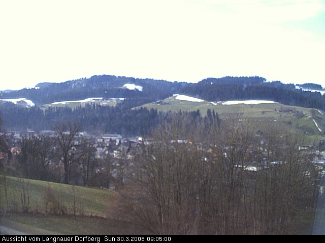 Webcam-Bild: Aussicht vom Dorfberg in Langnau 20080330-090500