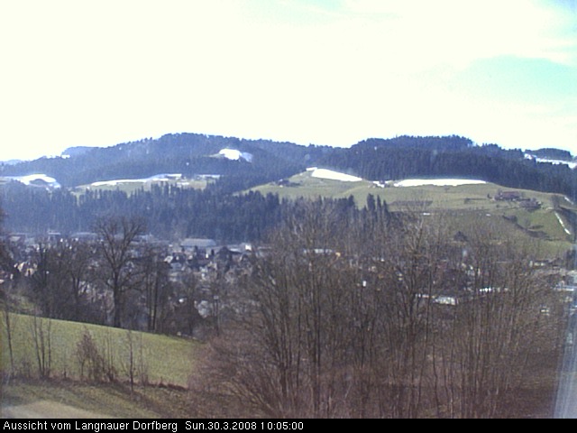 Webcam-Bild: Aussicht vom Dorfberg in Langnau 20080330-100500