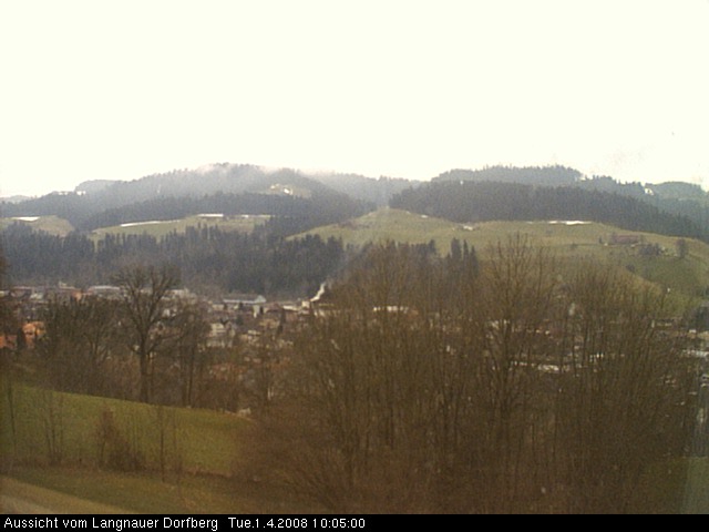 Webcam-Bild: Aussicht vom Dorfberg in Langnau 20080401-100500
