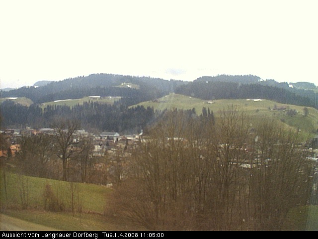 Webcam-Bild: Aussicht vom Dorfberg in Langnau 20080401-110500