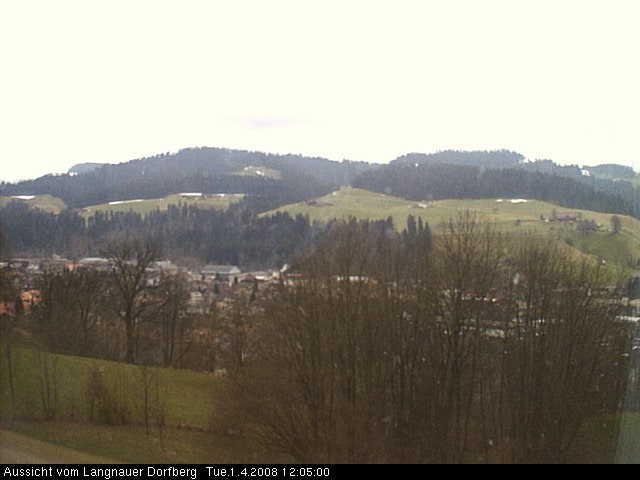 Webcam-Bild: Aussicht vom Dorfberg in Langnau 20080401-120500