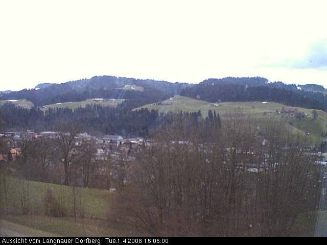 Webcam-Bild: Aussicht vom Dorfberg in Langnau 20080401-150500