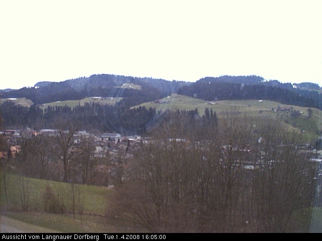 Webcam-Bild: Aussicht vom Dorfberg in Langnau 20080401-160500