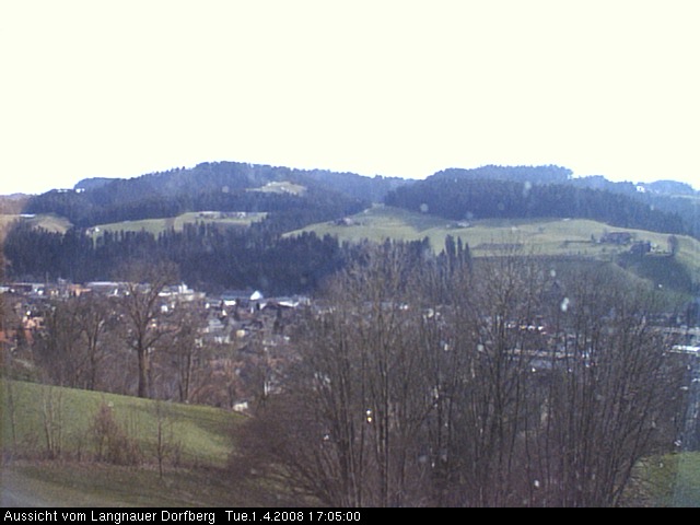 Webcam-Bild: Aussicht vom Dorfberg in Langnau 20080401-170500