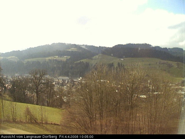 Webcam-Bild: Aussicht vom Dorfberg in Langnau 20080404-100500