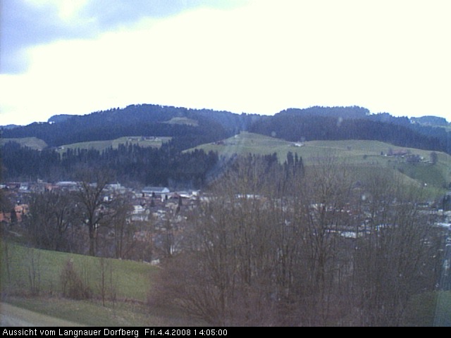 Webcam-Bild: Aussicht vom Dorfberg in Langnau 20080404-140500