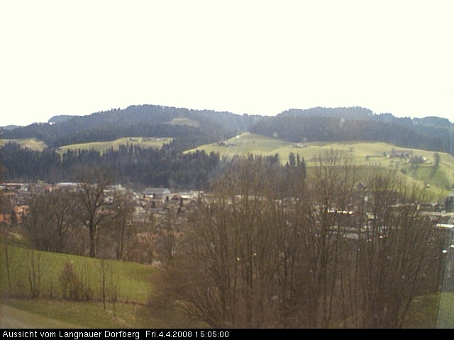 Webcam-Bild: Aussicht vom Dorfberg in Langnau 20080404-150500
