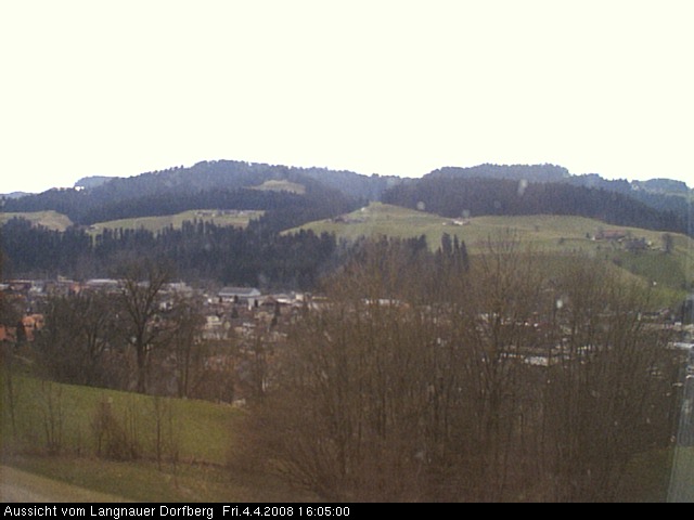 Webcam-Bild: Aussicht vom Dorfberg in Langnau 20080404-160500
