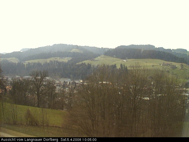 Webcam-Bild: Aussicht vom Dorfberg in Langnau 20080405-100500
