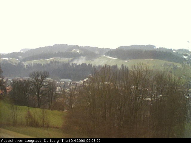 Webcam-Bild: Aussicht vom Dorfberg in Langnau 20080410-090500