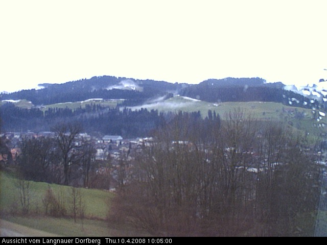 Webcam-Bild: Aussicht vom Dorfberg in Langnau 20080410-100500