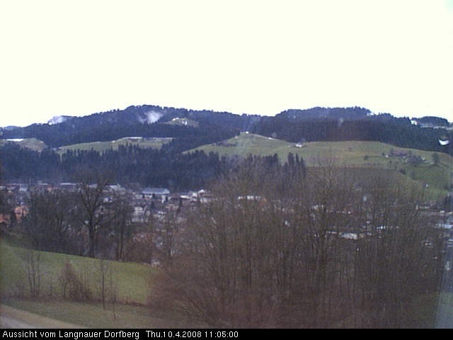 Webcam-Bild: Aussicht vom Dorfberg in Langnau 20080410-110500
