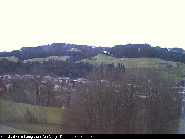 Webcam-Bild: Aussicht vom Dorfberg in Langnau 20080410-140500