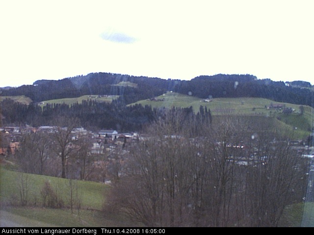 Webcam-Bild: Aussicht vom Dorfberg in Langnau 20080410-160500