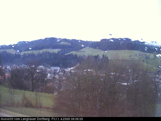Webcam-Bild: Aussicht vom Dorfberg in Langnau 20080411-080500