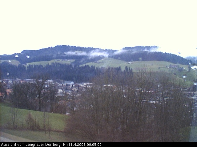 Webcam-Bild: Aussicht vom Dorfberg in Langnau 20080411-090500