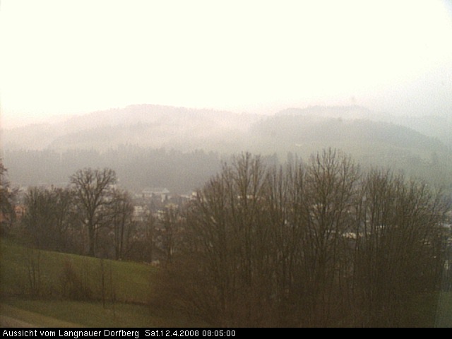 Webcam-Bild: Aussicht vom Dorfberg in Langnau 20080412-080500