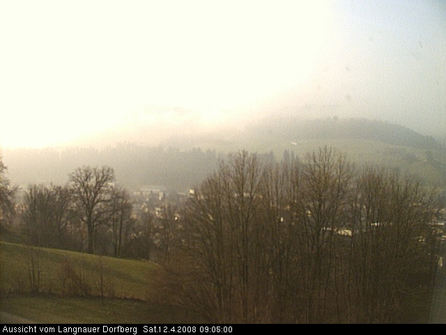 Webcam-Bild: Aussicht vom Dorfberg in Langnau 20080412-090500