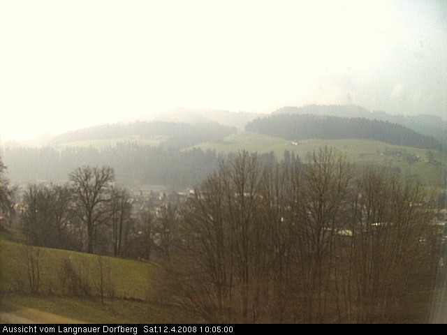 Webcam-Bild: Aussicht vom Dorfberg in Langnau 20080412-100500