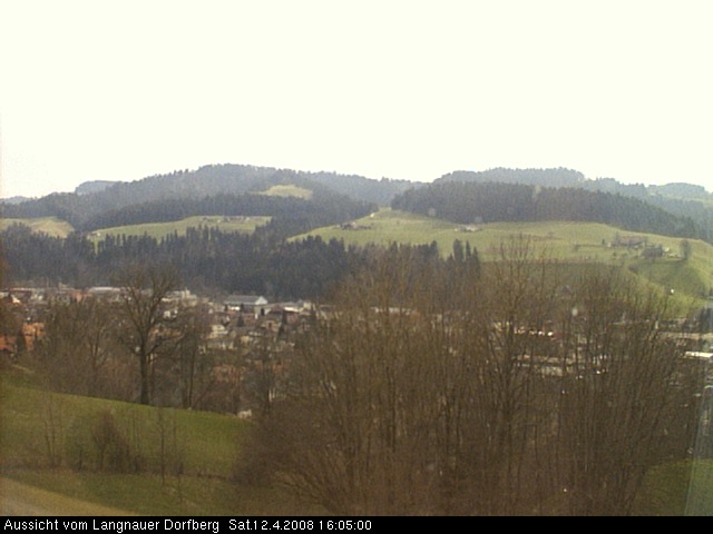 Webcam-Bild: Aussicht vom Dorfberg in Langnau 20080412-160500