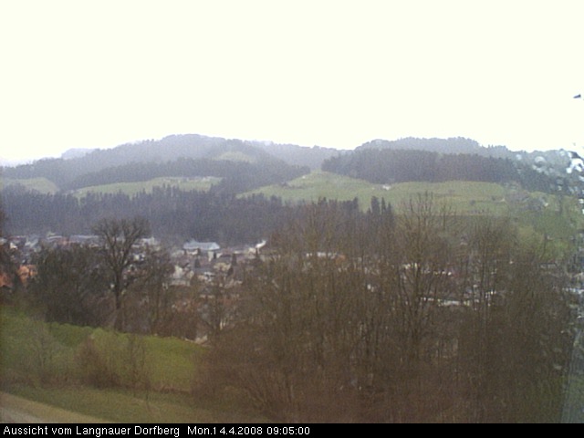 Webcam-Bild: Aussicht vom Dorfberg in Langnau 20080414-090500