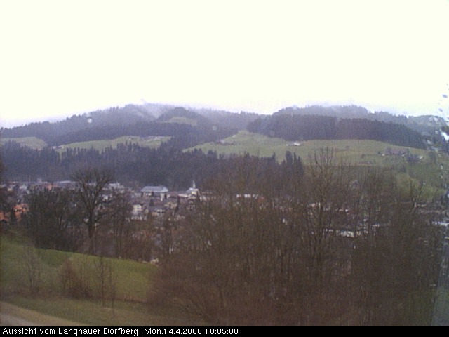 Webcam-Bild: Aussicht vom Dorfberg in Langnau 20080414-100500
