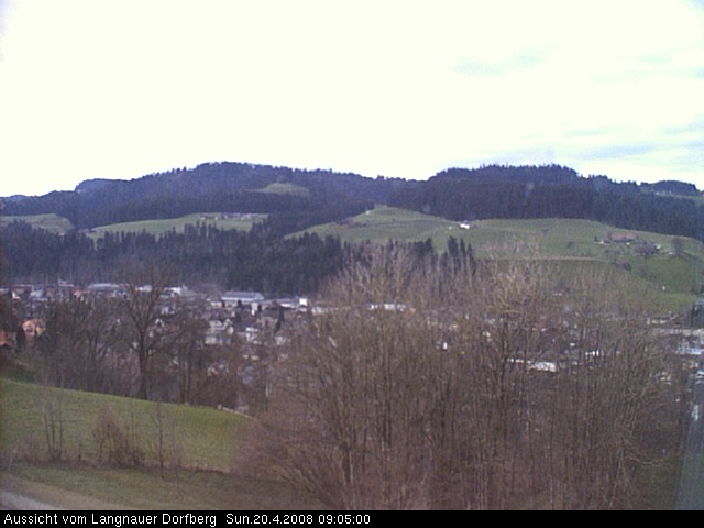 Webcam-Bild: Aussicht vom Dorfberg in Langnau 20080420-090500
