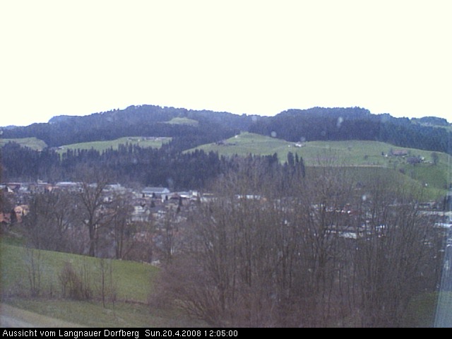 Webcam-Bild: Aussicht vom Dorfberg in Langnau 20080420-120500