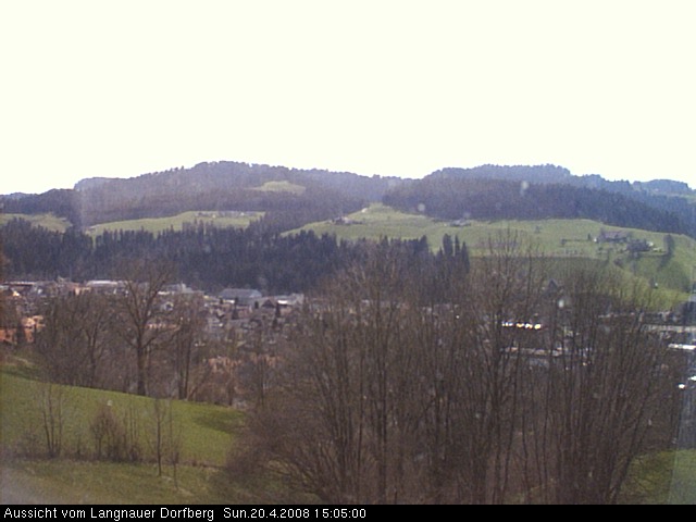 Webcam-Bild: Aussicht vom Dorfberg in Langnau 20080420-150500