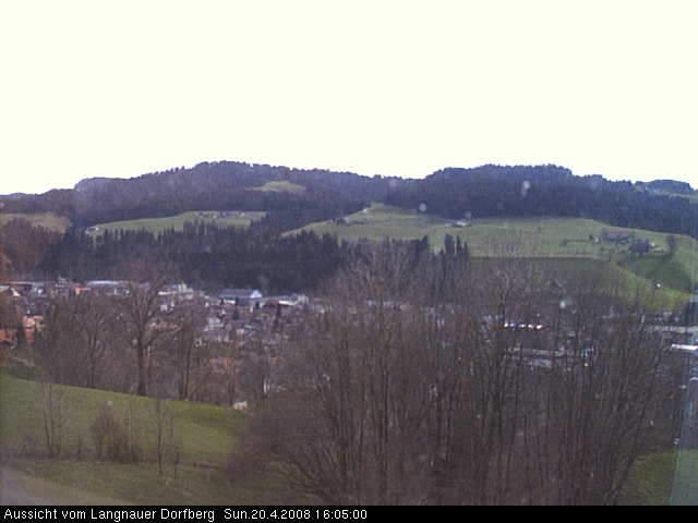 Webcam-Bild: Aussicht vom Dorfberg in Langnau 20080420-160500