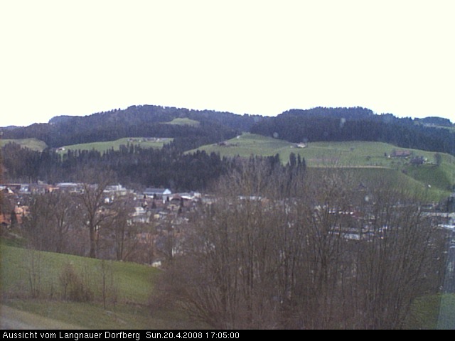 Webcam-Bild: Aussicht vom Dorfberg in Langnau 20080420-170500