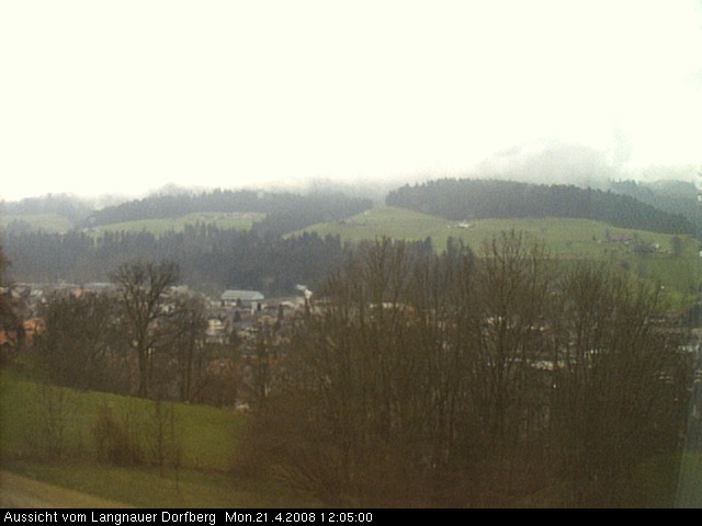 Webcam-Bild: Aussicht vom Dorfberg in Langnau 20080421-120500