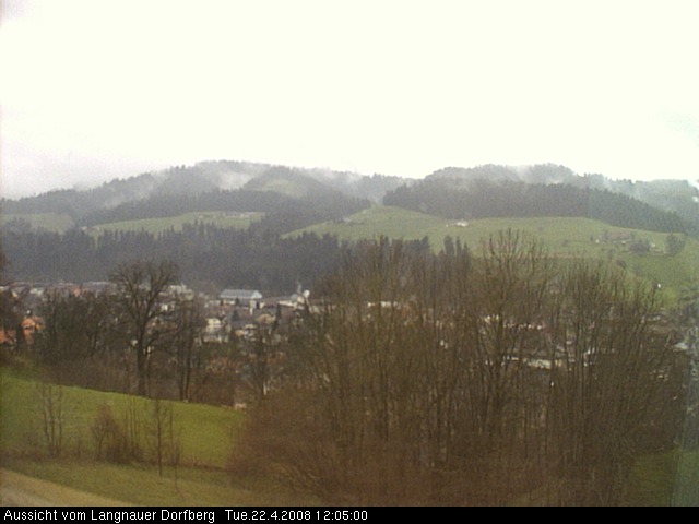 Webcam-Bild: Aussicht vom Dorfberg in Langnau 20080422-120500