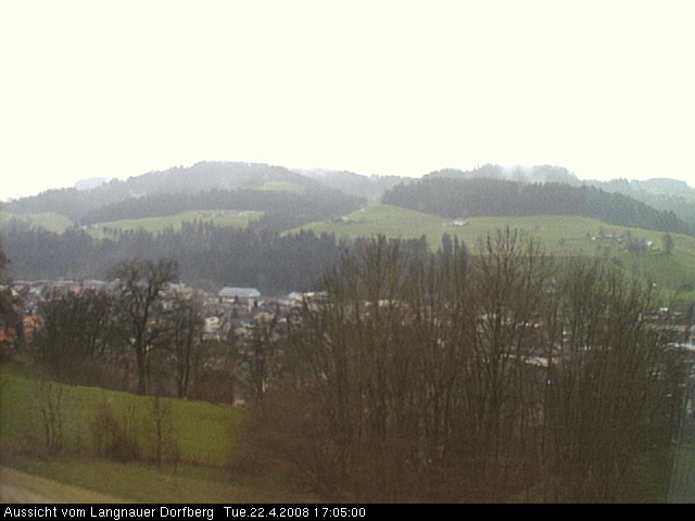 Webcam-Bild: Aussicht vom Dorfberg in Langnau 20080422-170500