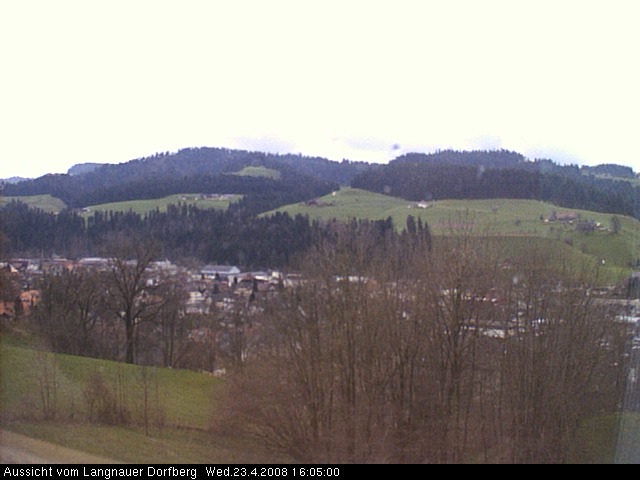 Webcam-Bild: Aussicht vom Dorfberg in Langnau 20080423-160500