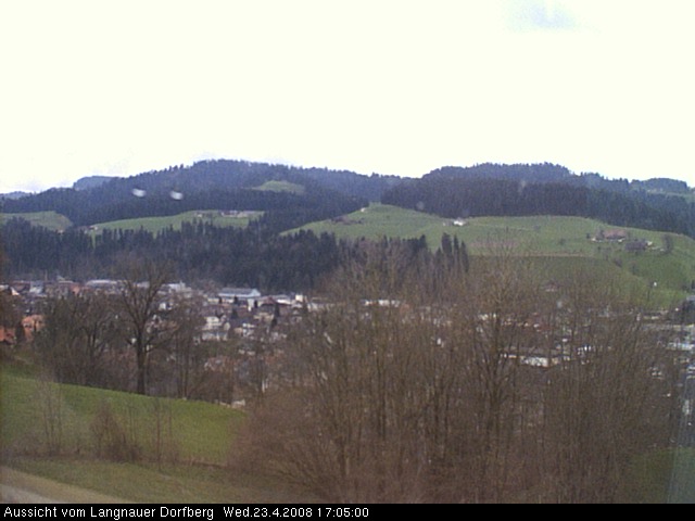 Webcam-Bild: Aussicht vom Dorfberg in Langnau 20080423-170500