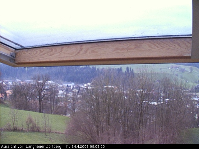 Webcam-Bild: Aussicht vom Dorfberg in Langnau 20080424-080500