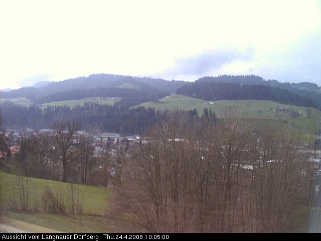 Webcam-Bild: Aussicht vom Dorfberg in Langnau 20080424-100500