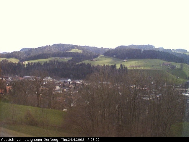Webcam-Bild: Aussicht vom Dorfberg in Langnau 20080424-170500