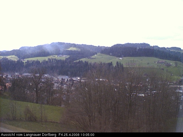 Webcam-Bild: Aussicht vom Dorfberg in Langnau 20080425-100500