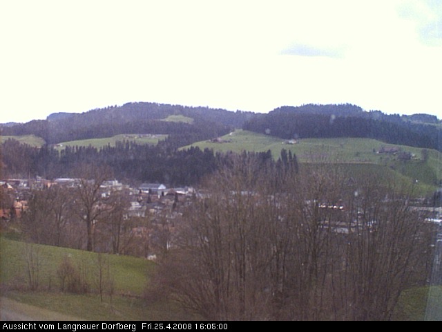 Webcam-Bild: Aussicht vom Dorfberg in Langnau 20080425-160500