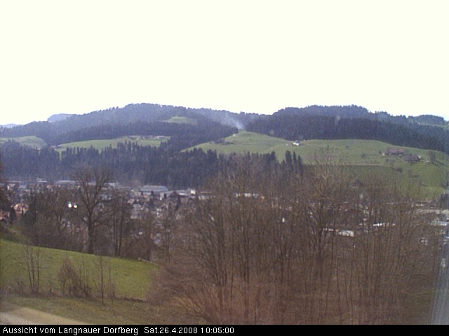 Webcam-Bild: Aussicht vom Dorfberg in Langnau 20080426-100500