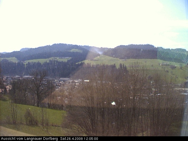 Webcam-Bild: Aussicht vom Dorfberg in Langnau 20080426-120500