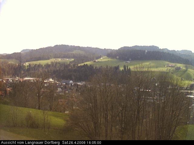 Webcam-Bild: Aussicht vom Dorfberg in Langnau 20080426-160500