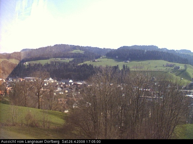 Webcam-Bild: Aussicht vom Dorfberg in Langnau 20080426-170500
