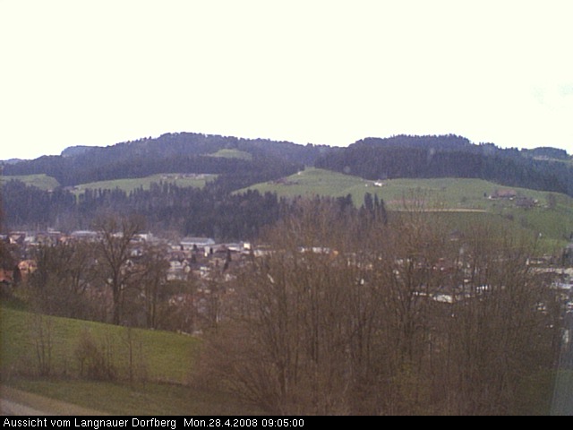 Webcam-Bild: Aussicht vom Dorfberg in Langnau 20080428-090500